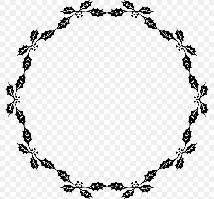 Picture Frames Clip Art, PNG, 778x766px, Picture Frames, Area, Black And White, Body Jewelry, Branch Download Free