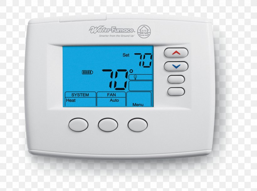 Programmable Thermostat White-Rodgers 1F78-151 Smart Thermostat Air Conditioning, PNG, 1400x1040px, Programmable Thermostat, Air Conditioning, Electronics, Emerson Electric, Hardware Download Free