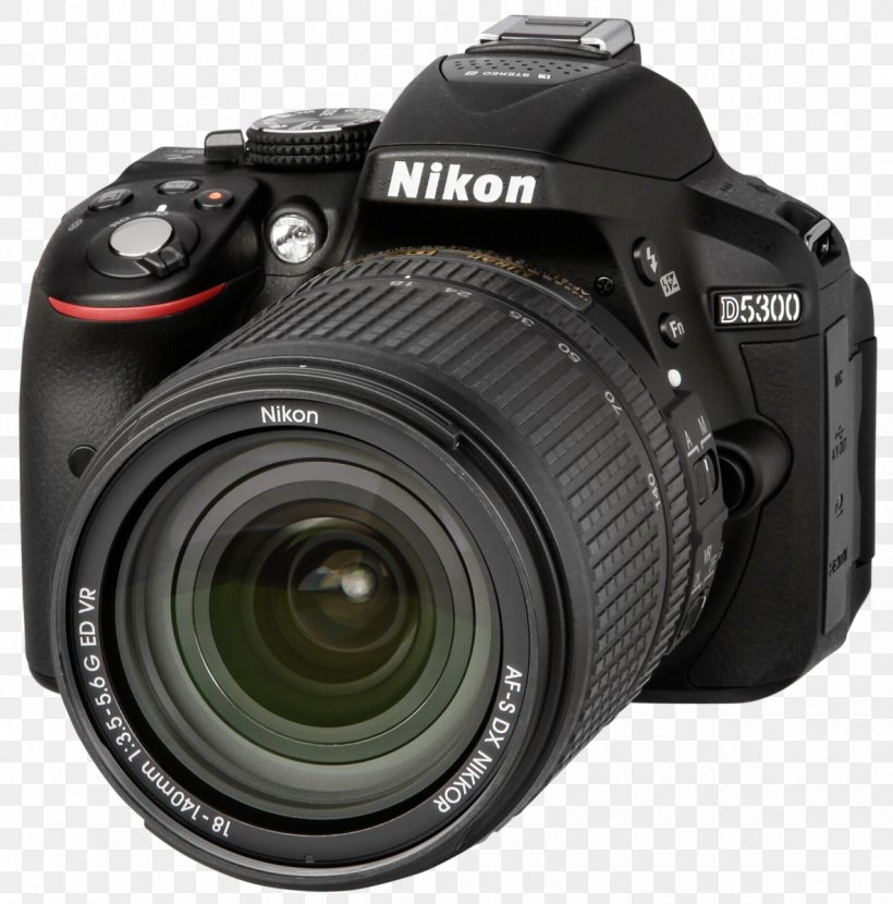 Digital SLR Camera Lens Nikon D5300 Black SLR Digital Camera 2.3 KG Single-lens Reflex Camera AF-S DX Nikkor 18-105mm F/3.5-5.6G ED VR, PNG, 1185x1200px, Digital Slr, Afs Dx Nikkor 18105mm F3556g Ed Vr, Autofocus, Camera, Camera Accessory Download Free