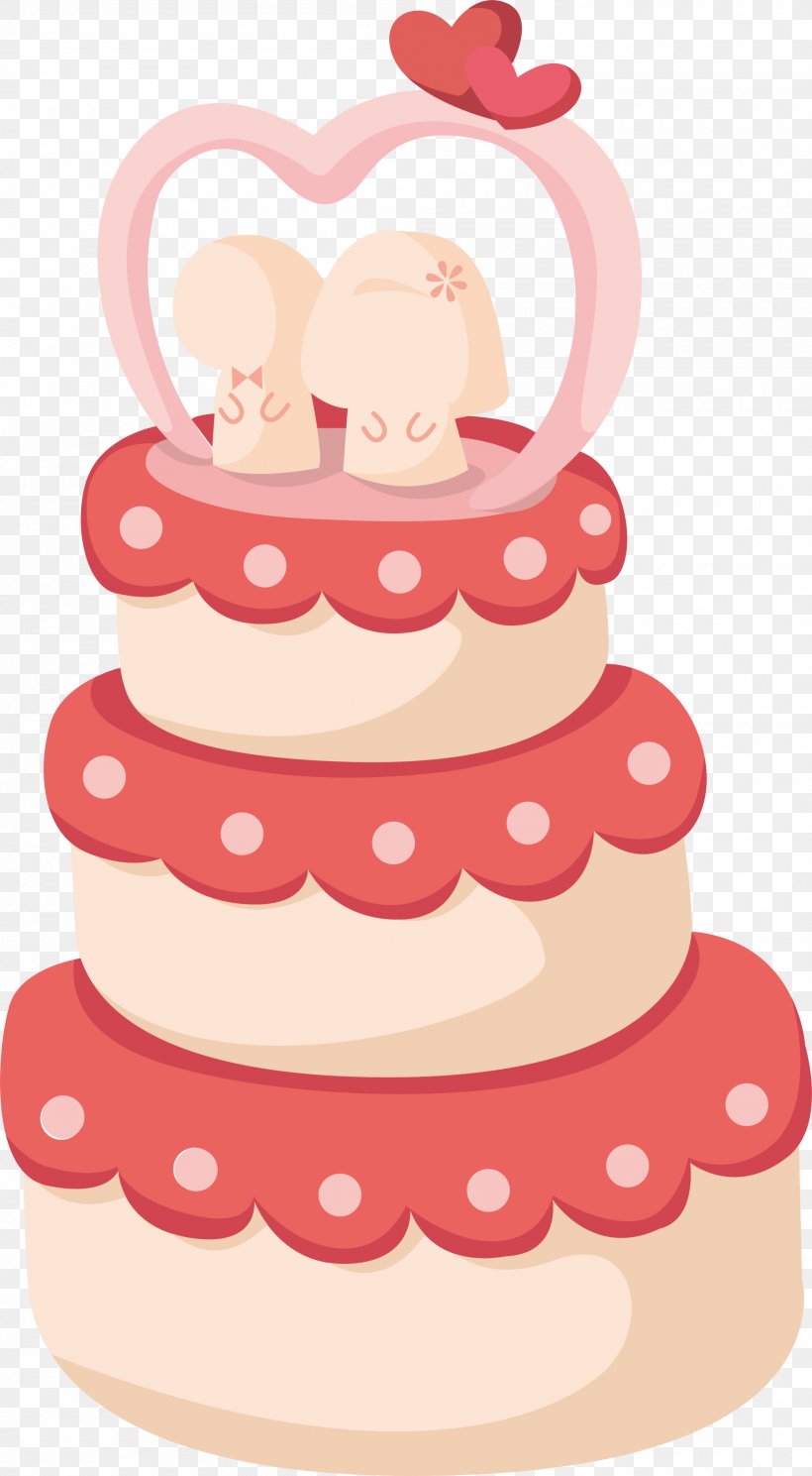 Wedding Cake Illustration, PNG, 2000x3633px, Wedding Cake, Birthday Cake, Buttercream, Cake, Cake Decorating Download Free