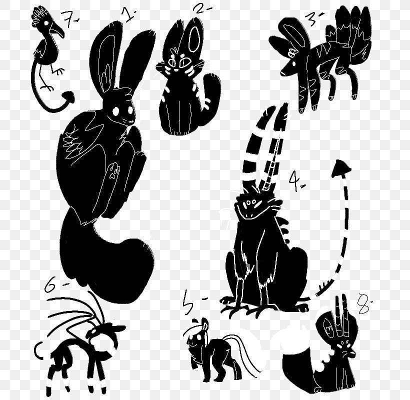 Cat Creatures 3 Silhouette Shadow Horse, PNG, 700x800px, Cat, Art, Black And White, Carnivoran, Cat Like Mammal Download Free