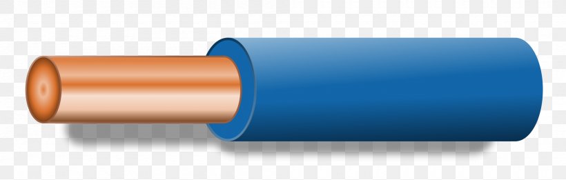 Light Electrical Conductor Electrical Wires & Cable, PNG, 2000x639px, Light, Blue, Color, Copper Conductor, Cylinder Download Free