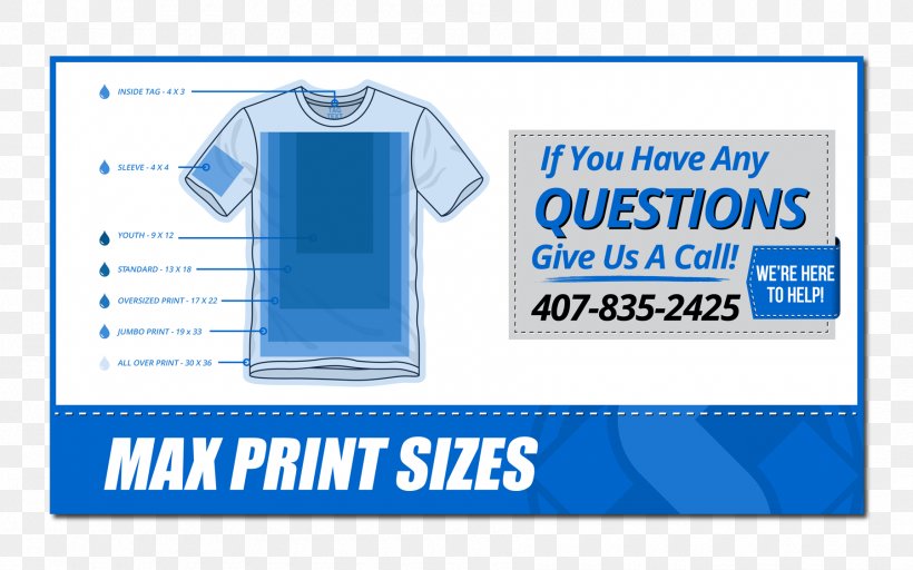 Printed T-shirt Direct To Garment Printing Screen Printing, PNG, 1800x1125px, Tshirt, Advertising, Area, Banner, Blue Download Free