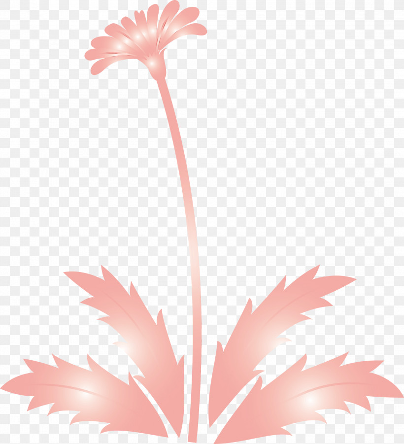 Flower Leaf Plant Pedicel Plant Stem, PNG, 2730x3000px, Dandelion Flower, Easter Day Flower, Flower, Gerbera, Leaf Download Free