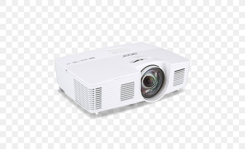 Multimedia Projectors XGA Digital Light Processing Throw, PNG, 500x500px, Multimedia Projectors, Acer, Acer Dlp S1283e 3100lm Xga, Contrast, Digital Light Processing Download Free