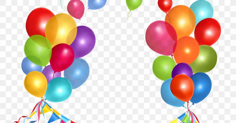 Balloon Birthday Party Clip Art, PNG, 1200x630px, Balloon, Birthday, Cluster Ballooning, Greeting Note Cards, Party Download Free