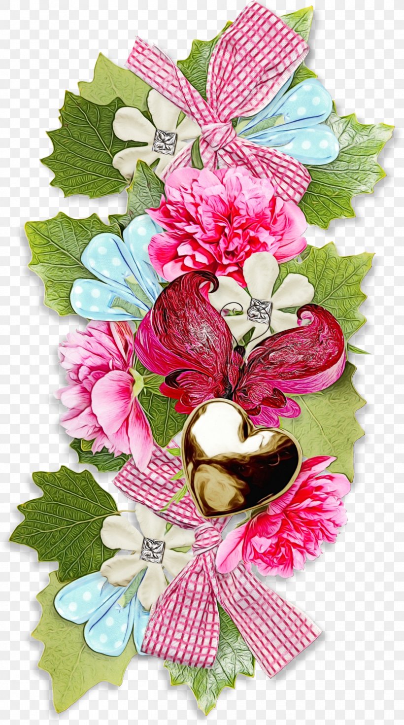 Floral Design, PNG, 1350x2422px, Watercolor, Cut Flowers, Floral Design, Flower, Leaf Download Free