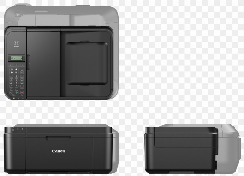 Multi-function Printer Canon Inkjet Printing ピクサス, PNG, 2400x1730px, Printer, Airprint, Canon, Electronic Device, Fax Download Free