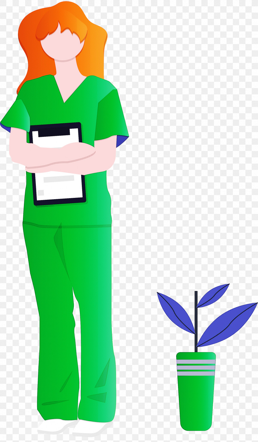 Nurse International Nurses Day Medical Worker Day, PNG, 1750x3000px, Nurse, Green, International Nurses Day, Medical Worker Day, Recycling Download Free