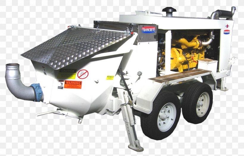 Concrete Pump Shotcrete Trailer, PNG, 1600x1025px, Concrete Pump, Automotive Exterior, Concrete, Electric Motor, Hardware Download Free