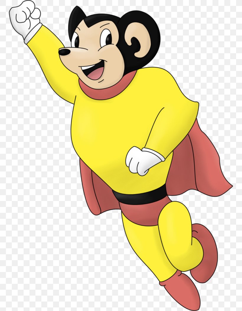 Mighty Mouse Drawing Clip Art, PNG, 760x1052px, Mighty Mouse, Art, Cartoon, Comics, Drawing Download Free