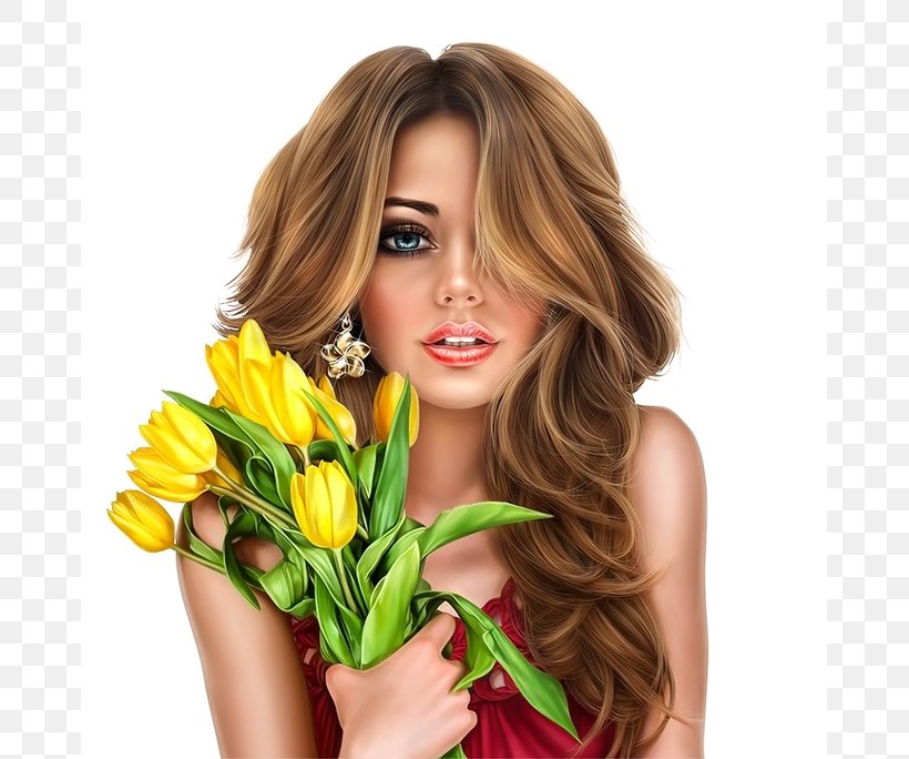 Woman Clip Art, PNG, 673x684px, Watercolor, Cartoon, Flower, Frame, Heart Download Free