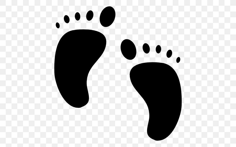 Feet, PNG, 512x512px, Foot, Black, Black And White, Cdr, Logo Download Free