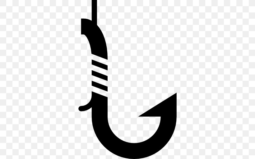 Fishing Rods Fish Hook Clip Art, PNG, 512x512px, Fishing, Black, Black And White, Brand, Fish Hook Download Free