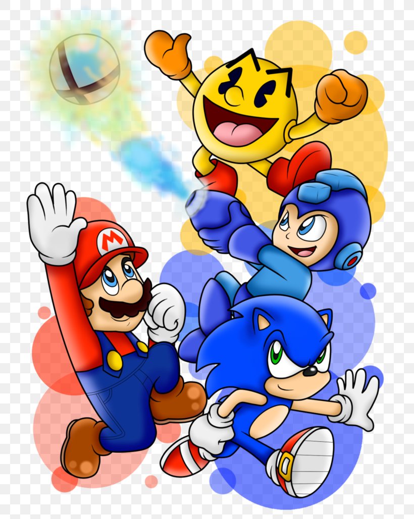 Mario & Sonic At The Olympic Games Pac-Man Vs. Rayman Legends, PNG, 776x1029px, Mario Sonic At The Olympic Games, Area, Art, Cartoon, Fiction Download Free