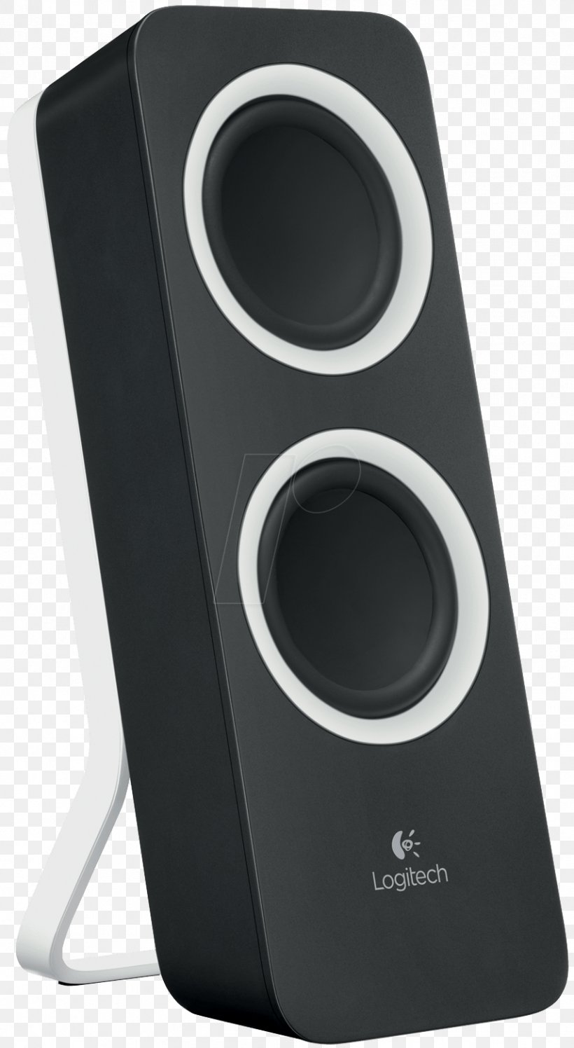 Computer Speakers Loudspeaker Stereophonic Sound Logitech, PNG, 855x1560px, Watercolor, Cartoon, Flower, Frame, Heart Download Free