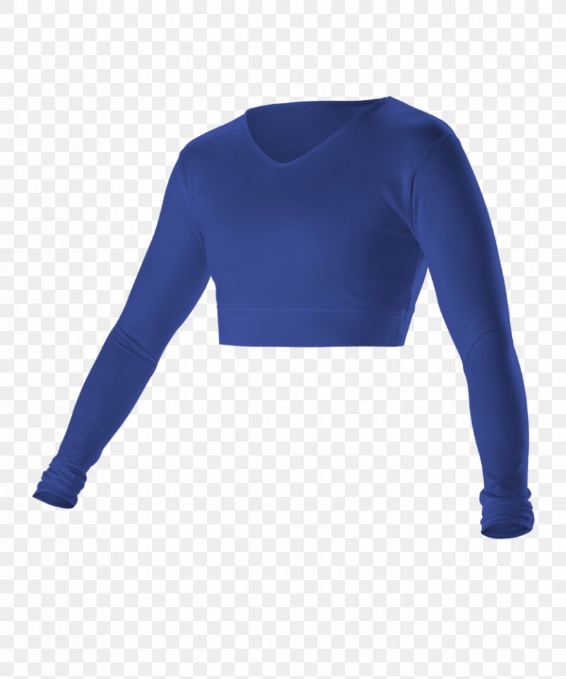 Long-sleeved T-shirt Long-sleeved T-shirt Shoulder Sportswear, PNG, 853x1024px, Sleeve, Blue, Clothing, Cobalt Blue, Electric Blue Download Free