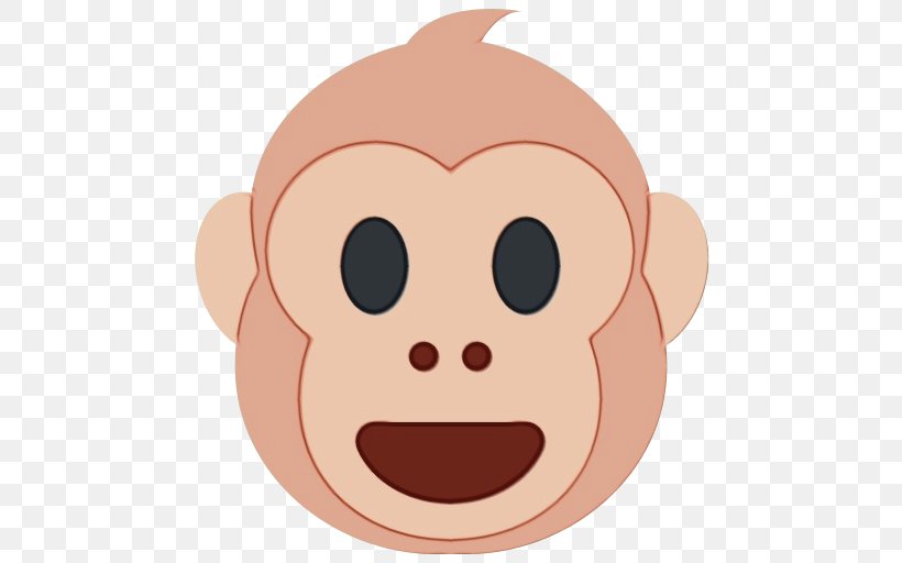 Monkey Cartoon, PNG, 512x512px, Snout, Animation, Cartoon, Cheek, Chin Download Free