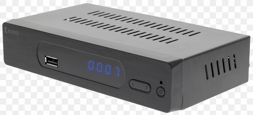 RF Modulator DVB-T2 Digital Television Digital Video Broadcasting High-definition Television, PNG, 3000x1370px, Rf Modulator, Audio Receiver, Cable Converter Box, Digital Data, Digital Television Download Free