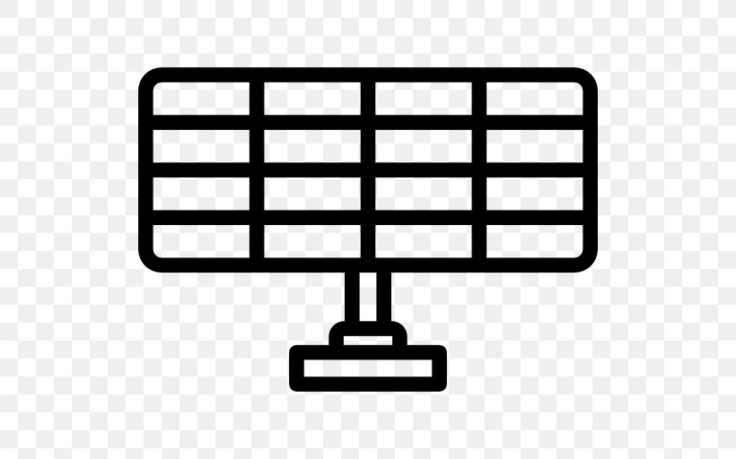 Solar Energy, PNG, 512x512px, Solar Energy, Area, Black And White, Energy, Rectangle Download Free
