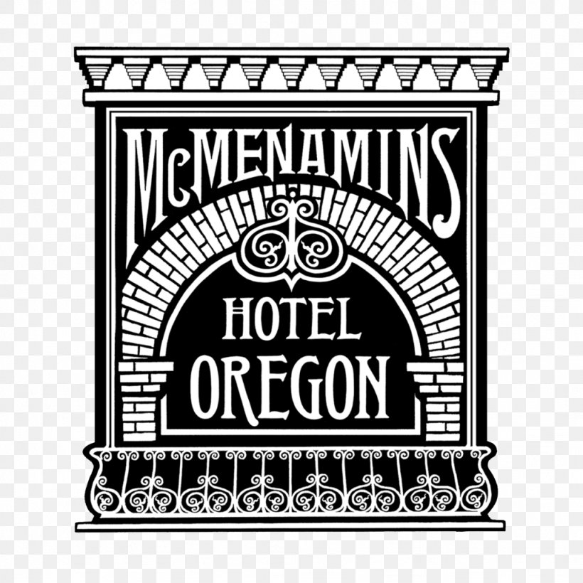 Hotel Oregon McMenamins Accommodation Bar, PNG, 1024x1024px, Hotel, Accommodation, Area, Bar, Black And White Download Free