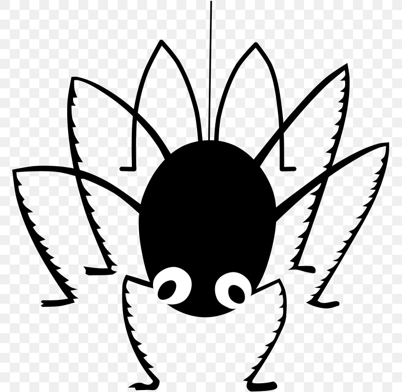Spider Web Southern Black Widow Little Miss Muffet Clip Art, PNG, 769x800px, Spider, Arachnid, Arthropod, Artwork, Black And White Download Free