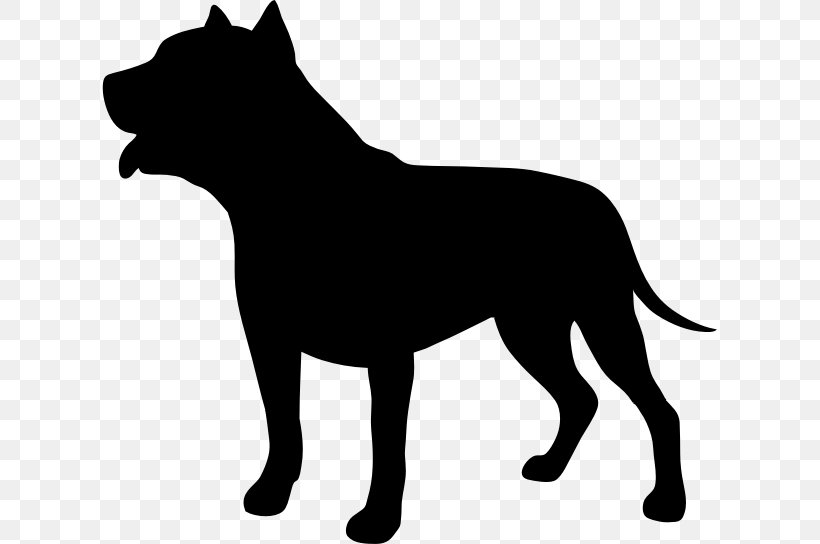 American Pit Bull Terrier American Bulldog Clip Art, PNG, 615x544px, Pit Bull, American Bulldog, American Pit Bull Terrier, Big Cats, Black Download Free