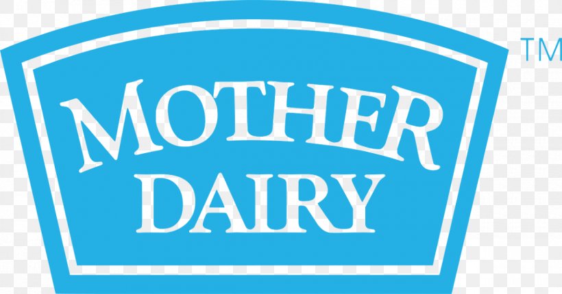 Logo Milk Mother Dairy Ice Cream Safal, PNG, 1200x630px, Logo, Area, Blue, Brand, Dairy Products Download Free