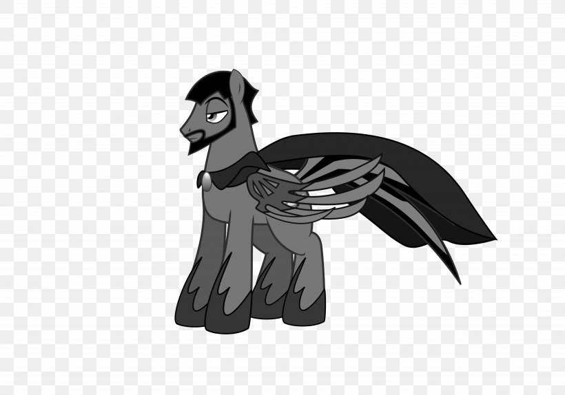Pony Horse Cartoon Neck Character, PNG, 5000x3500px, Pony, Black And White, Cartoon, Character, Fictional Character Download Free