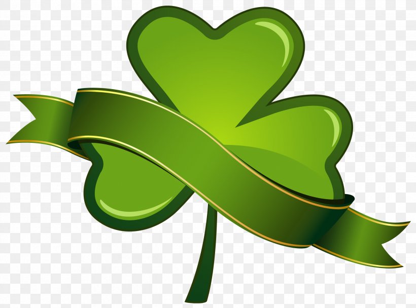 Saint Patrick's Day Shamrock Clip Art, PNG, 2638x1958px, Ireland, Banner, Clover, Four Leaf Clover, Green Download Free