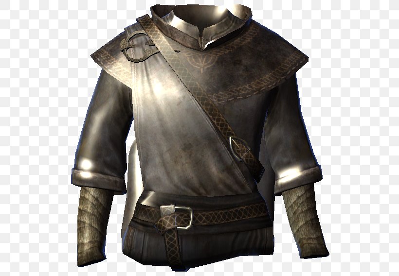 The Elder Scrolls V: Skyrim Robe Leather Jacket Magicka Mod, PNG, 568x568px, Elder Scrolls V Skyrim, Armour, Breastplate, Clothing, Cuirass Download Free