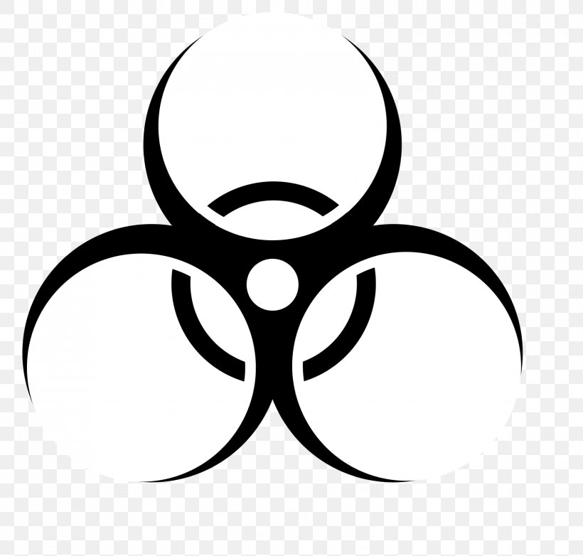 Biological Hazard Symbol Clip Art, PNG, 1600x1527px, Biological Hazard, Artwork, Black And White, Contamination, Dangerous Goods Download Free