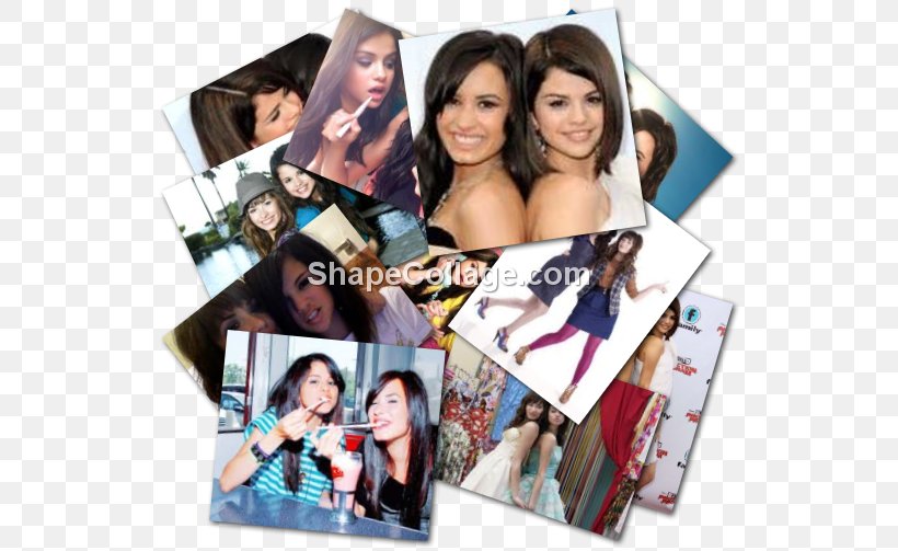 Demi Lovato Selena Gomez Princess Protection Program Collage, PNG, 539x503px, Demi Lovato, Brand, Collage, Photomontage, Princess Protection Program Download Free