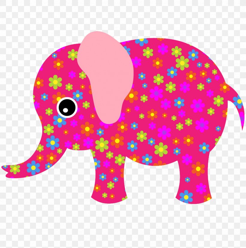 Elephant Pink Clip Art, PNG, 873x878px, Elephant, Area, Art, Bag, Cartoon Download Free
