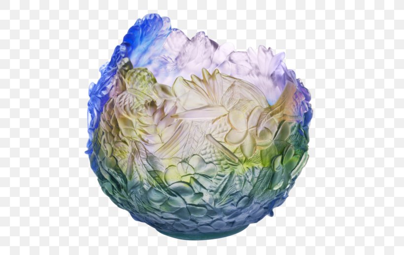 Vase Daum Floral Design Plate Flower, PNG, 490x518px, Vase, Cabbage, Chalice, Crystal, Cut Flowers Download Free