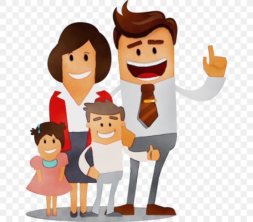 Cartoon People Clip Art Gesture Family Pictures, PNG, 652x720px, Watercolor, Cartoon, Family Pictures, Gesture, Paint Download Free