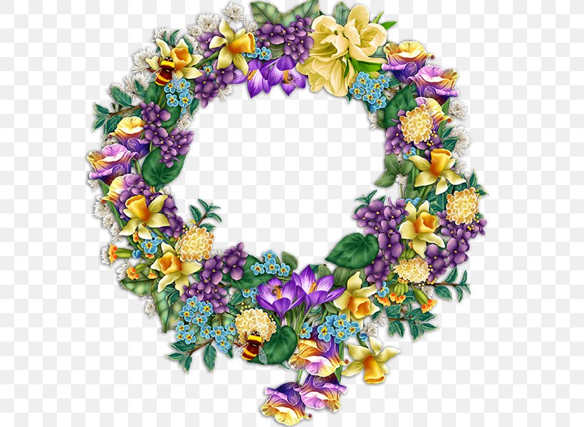 Floral Design Wreath Cut Flowers Lei, PNG, 600x600px, Floral Design, Cut Flowers, Decor, Family, Floristry Download Free