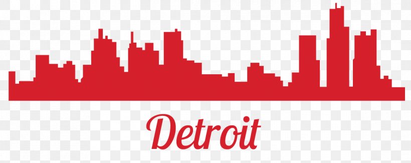Metro Detroit Skyline, PNG, 1167x463px, Detroit, Art, Brand, Cityscape, Logo Download Free