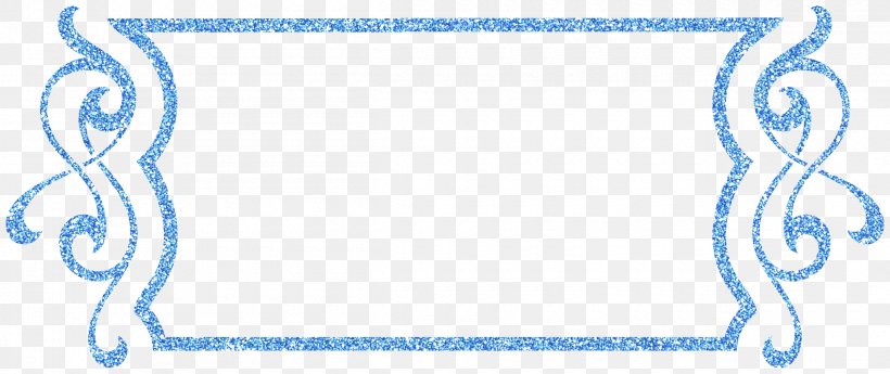 Picture Frames Gold Scrapbooking Clip Art, PNG, 2400x1012px, Picture Frames, Area, Blue, Glitter, Gold Download Free