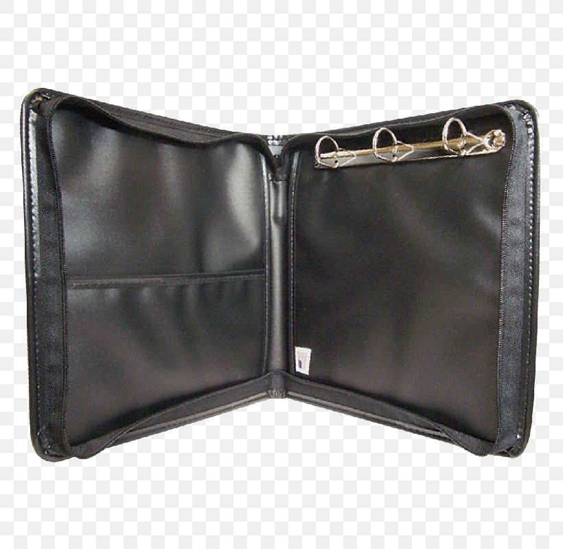 Ring Binder Wallet Loose Leaf Coin Purse Leather, PNG, 800x800px, Ring Binder, Bag, Black, Brand, Coin Download Free