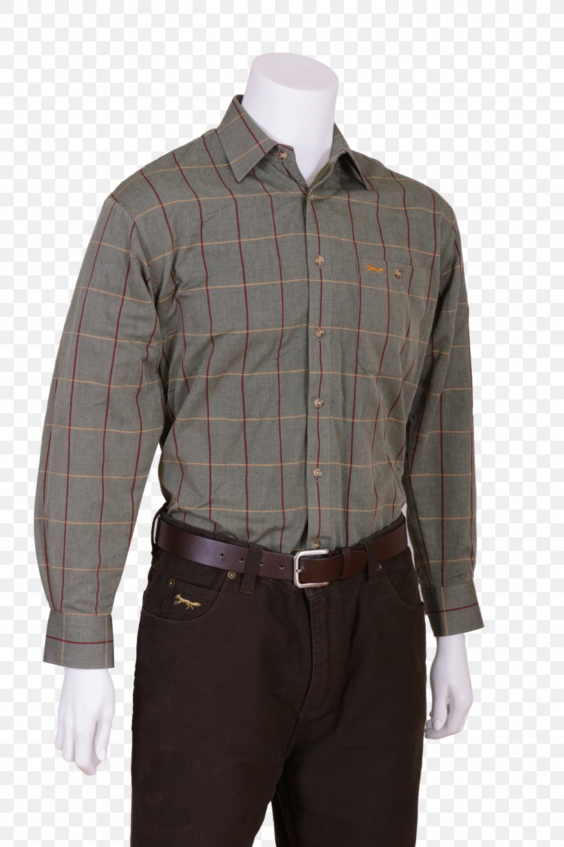 Dress Shirt Tartan Melksham Check Brown, PNG, 1453x2180px, Dress Shirt, Brown, Button, Check, Collar Download Free