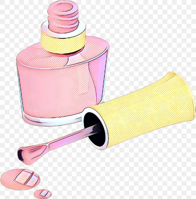 Pink Cosmetics Nail Polish Material Property Nail Care, PNG, 1933x1969px, Pop Art, Cosmetics, Lip Gloss, Lipstick, Magenta Download Free