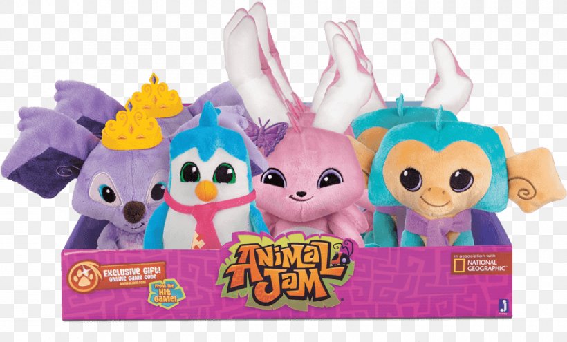 Plush National Geographic Animal Jam Stuffed Animals & Cuddly Toys Rabbit, PNG, 900x544px, Plush, Doll, Easter Bunny, Game, Kavaii Download Free