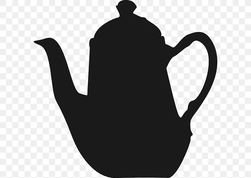 Teapot Clip Art, PNG, 600x583px, Tea, Black And White, Black Tea, Cup, Drinkware Download Free