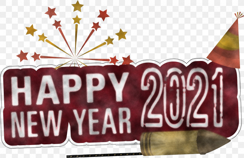 2021 Happy New Year Happy New Year 2021, PNG, 3000x1957px, 2021, 2021 Happy New Year, Banner, Happy New Year, Logo Download Free