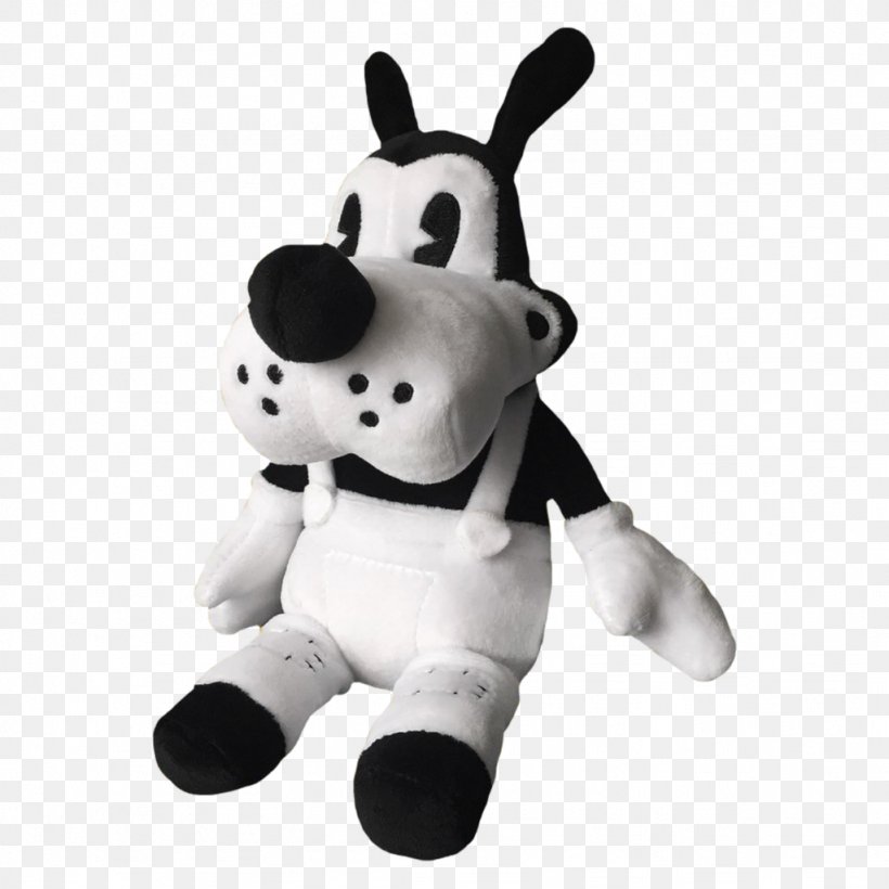 Bendy And The Ink Machine Stuffed Animals & Cuddly Toys Plush Cuphead, PNG, 1024x1024px, Bendy And The Ink Machine, Clothing, Cuphead, Dog Like Mammal, Doll Download Free