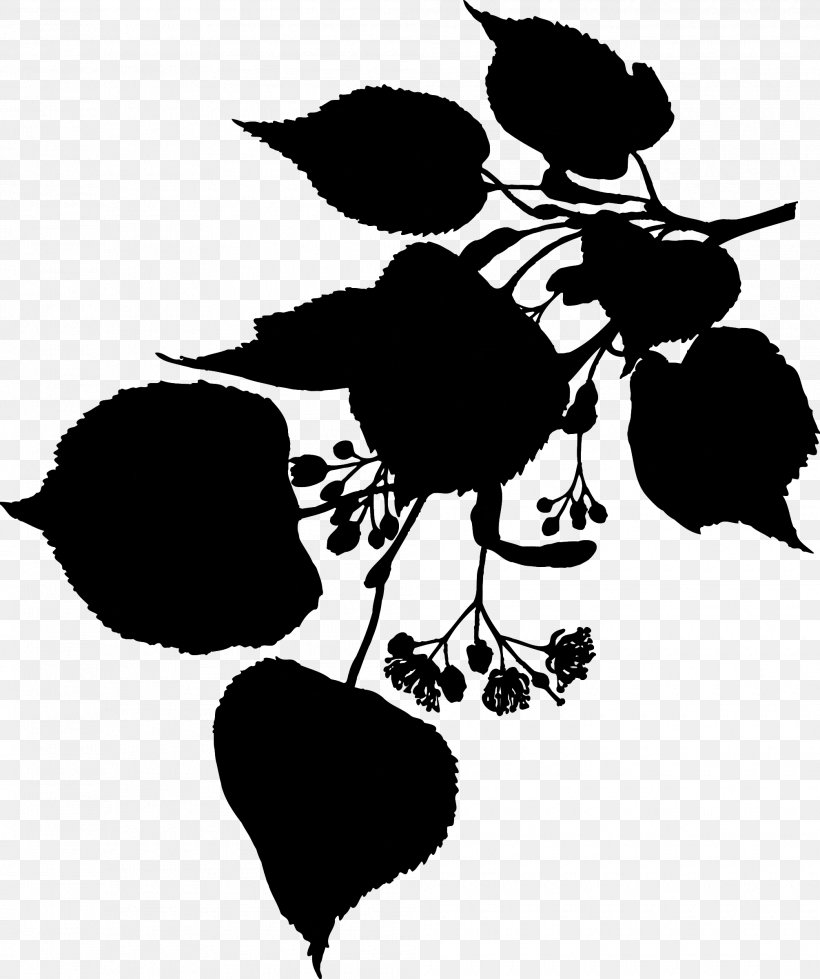 Clip Art Flowering Plant Silhouette Leaf, PNG, 2010x2400px, Flower, Blackandwhite, Botany, Branch, Branching Download Free