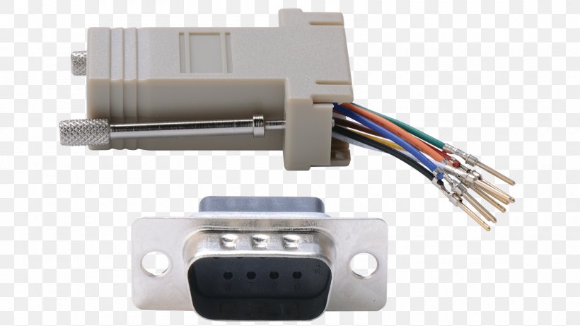Electrical Connector Adapter D-subminiature Modular Connector Pinout, PNG, 1600x900px, Electrical Connector, Adapter, Auto Part, Circuit Component, Dsubminiature Download Free