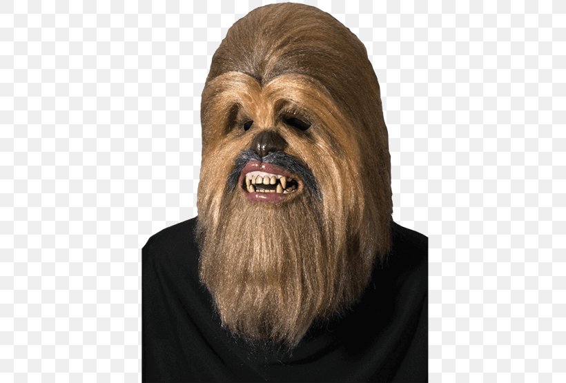 Chewbacca Yoda Latex Mask Halloween Costume, PNG, 555x555px, Chewbacca, Adult, Beard, Buycostumescom, Character Download Free