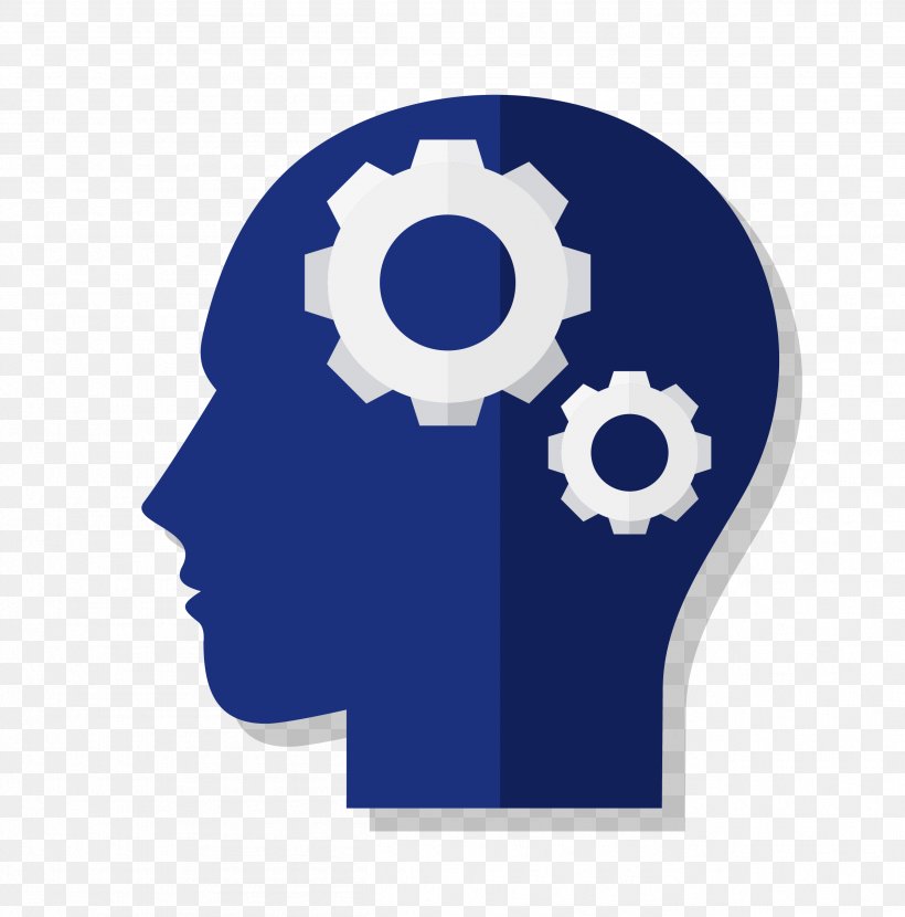 Gear Brain Human Head Icon, PNG, 2517x2550px, Gear, Brain, Electric Blue, Homo Sapiens, Human Head Download Free